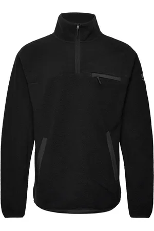 Tenson Yoke Halfzip Sport Sweat-shirts & Hoodies Fleeces & Midlayers Black