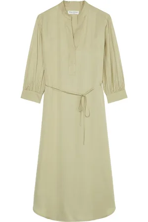 Marc O’ Polo Woven Dresses Polvipituinen Mekko Green
