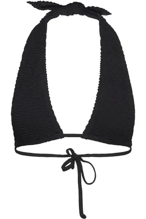 Bond Eye Jean Tri Black Eco Swimwear Bikinis Bikini Tops Triangle Bikinitops Black