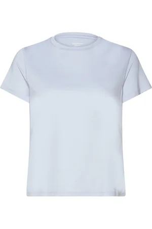 Reebok Ac Athletic Tee Sport T-shirts & Tops Short-sleeved Blue
