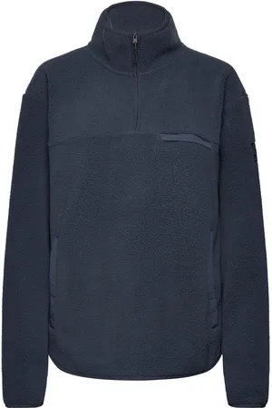 Tenson Yoke Halfzip Sport Sweat-shirts & Hoodies Fleeces & Midlayers Navy