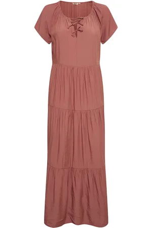 Cream Cririna Dress - Kim Fit Maksimekko Juhlamekko Red