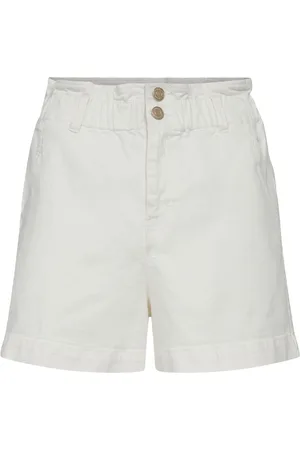 Numph Nululu Shorts Bottoms Shorts Casual Shorts White