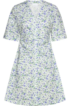 Creative Collective Kamilla Dress Lyhyt Mekko Blue
