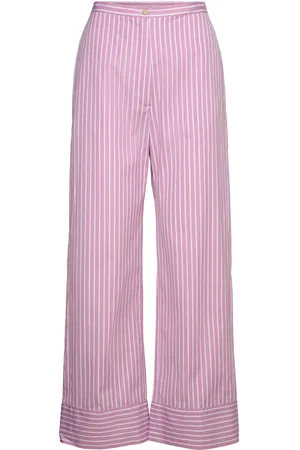BRITT SISSECK Kara - English Rose Bottoms Trousers Wide Leg Pink