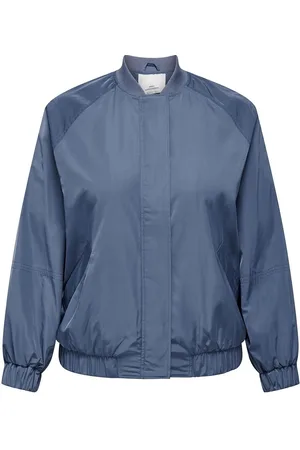 ONLY Carminna Over Bomber Jacket Otw Bombertakki Blue
