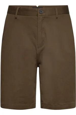 Clean Cut Milano Twill Shorts Bottoms Shorts Chinos Shorts Green