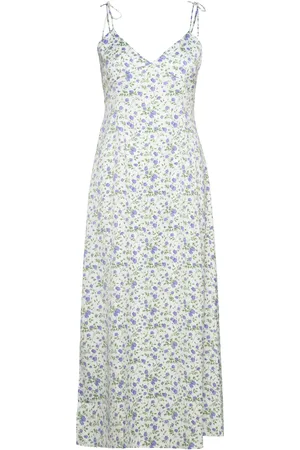 Creative Collective Sienna Dress Maksimekko Juhlamekko White