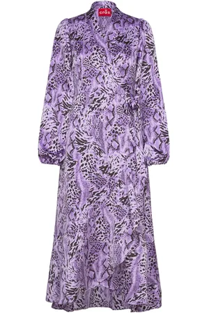 Crās Laracras Dress Maksimekko Juhlamekko Purple