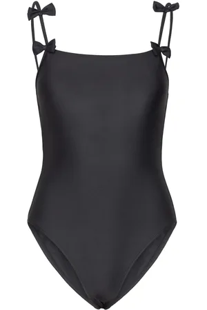 Beck Söndergaard Solid Bow Euna Swimsuit Uimapuku Uima-asut Black