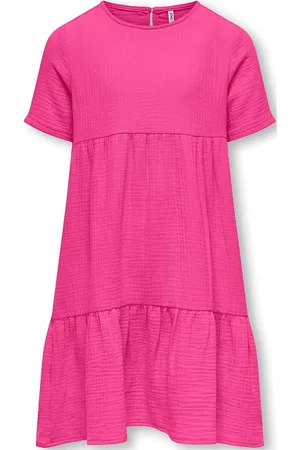 ONLY Kogthyra S/S Layered Dress Wvn Dresses & Skirts Dresses Casual Dresses Short-sleeved Casual Dresses Pink
