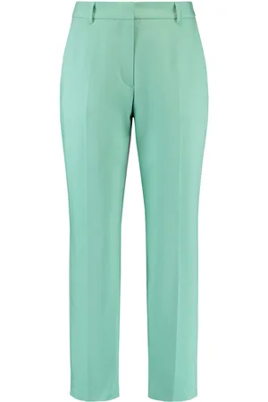 Gerry Weber Pant Leisure Cropped Bottoms Trousers Chinos Green