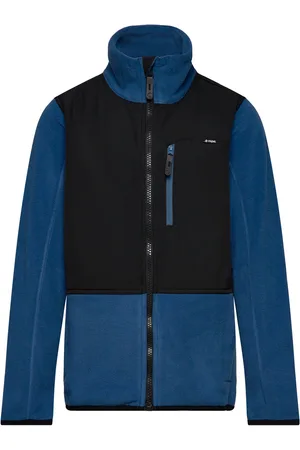 ZigZag Carson Fleece Jacket Sport Fleece Outerwear Fleece Jackets Blue