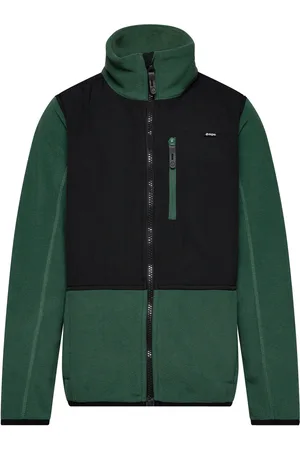ZigZag Carson Fleece Jacket Sport Fleece Outerwear Fleece Jackets Green