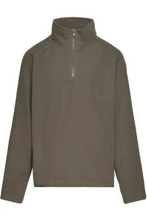 Grunt Darby Fleece Half Zip Outerwear Fleece Outerwear Fleece Jackets Green
