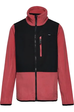 ZigZag Carson Fleece Jacket Sport Fleece Outerwear Fleece Jackets Red