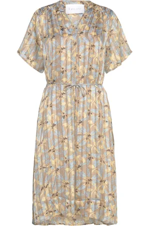 Levete Room Lr-Figaro Polvipituinen Mekko Beige