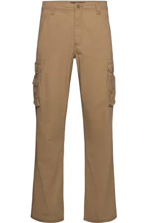 Lee Wyoming Cargo Long Bottoms Trousers Cargo Pants Brown