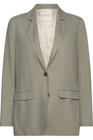 Part Two Nyanpw Ja Blazers Single Breasted Blazers Green