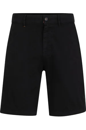 HUGO BOSS Chino-Slim-Shorts Bottoms Shorts Chinos Shorts Black