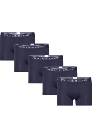 Ralph Lauren Classic Stretch Cotton Trunk 5-Pack Bokserit Navy