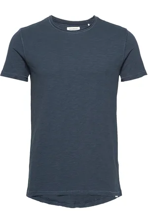 Gabba Konrad Slub S/S Tee Tops T-shirts Short-sleeved Blue