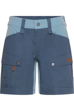 Bergans Nordmarka Favor Outdoor Shorts Women Bottoms Shorts Sport Shorts Blue