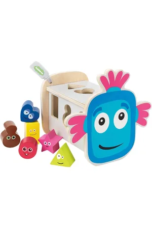 Babblarna Plocklåda, Trä Toys Baby Toys Educational Toys Sorting Box Toy Multi/patterned