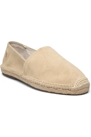 Ralph Lauren Cevio Suede Espadrille Espadrillot Kengät Beige