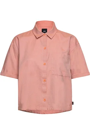 Vans Mcmillan Ss Top Tops Shirts Short-sleeved Coral
