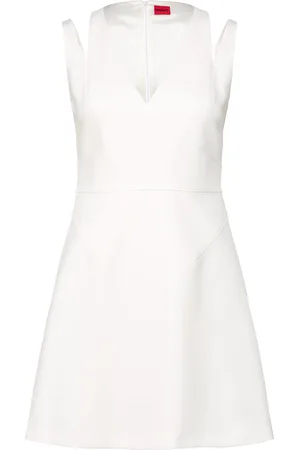 HUGO BOSS Karnina Lyhyt Mekko Cream