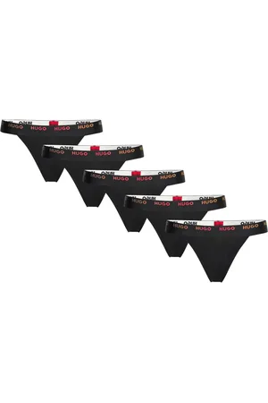 HUGO BOSS Rainbow Five Pack Stringit Alusvaatteet Black