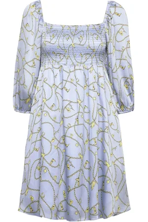 HUGO BOSS Korbina-1 Lyhyt Mekko Blue