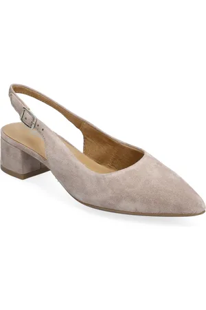 Tamaris Women Sling Shoes Heels Pumps Sling Backs Beige