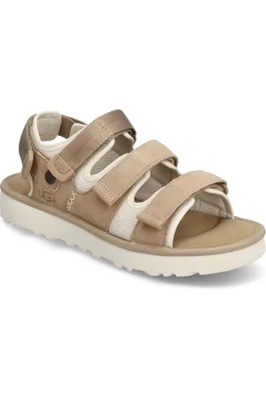 UGG M Goldencoast Multistrap Shoes Summer Shoes Sandals Beige