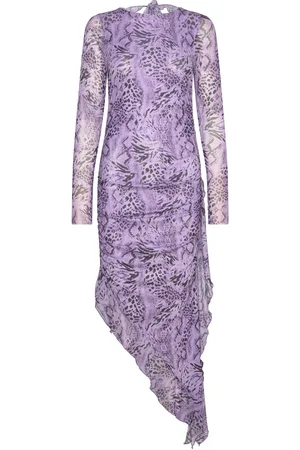 Crās Charmcras Dress Polvipituinen Mekko Purple
