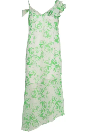 ESPRIT Dresses Light Woven Maksimekko Juhlamekko Green