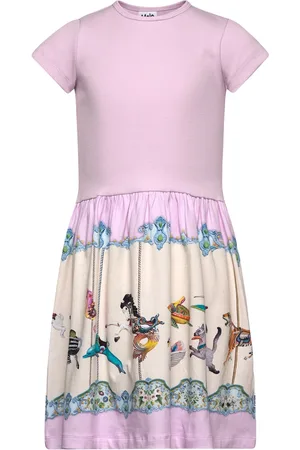 Molo Cissa Dresses & Skirts Dresses Casual Dresses Short-sleeved Casual Dresses Purple