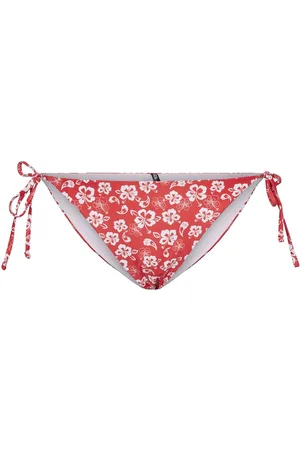 Pieces® Pcanna Bikini Tie Brief Sww Bc Swimwear Bikinis Bikini Bottoms Side-tie Bikinis Red