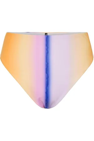 Pieces® Pcanni Bikini Ultra Hw Brazil Sww Bc Swimwear Bikinis Bikini Bottoms High Waist Bikinis Orange
