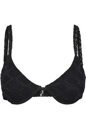 Pieces® Pcariana Bikini Lace Bra Sww Bc Swimwear Bikinis Bikini Tops Wired Bikinitops Black