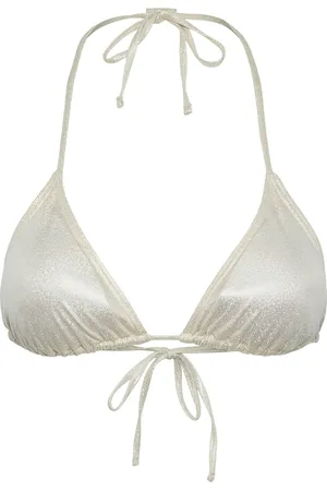 Pieces® Pcangala Bikini Triangle Top Sww Bc Swimwear Bikinis Bikini Tops Triangle Bikinitops White