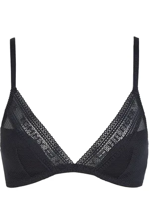 Tommy Hilfiger Ll Triangle Lingerie Bras & Tops Soft Bras Non Wired Bras Navy