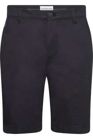 Calvin Klein Slim Chino Short Bottoms Shorts Chinos Shorts Black