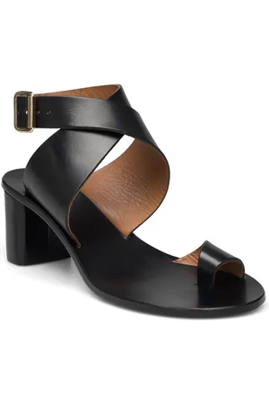 ATP Atelier Gild Black Vacchetta Korolliset Sandaalit Black