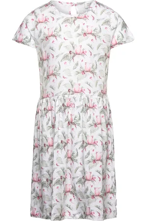 Hust & Claire Daliah - Dress Dresses & Skirts Dresses Casual Dresses Short-sleeved Casual Dresses White