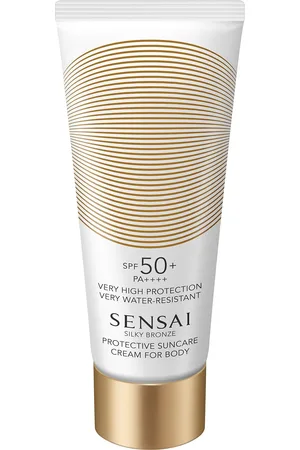 SENSAI Silky Bronze Protective Cream Body Spf50+ Aurinkorasva Kasvot Nude