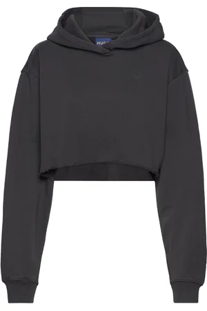 Hugo Blue Danarion_B Tops Sweat-shirts & Hoodies Hoodies Black