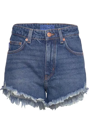 Hugo Blue Galara_B Bottoms Shorts Denim Shorts Blue