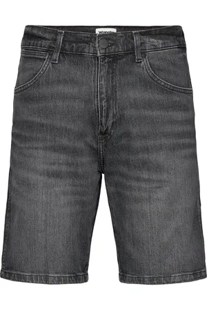 Wrangler Frontier Short Bottoms Shorts Denim Grey